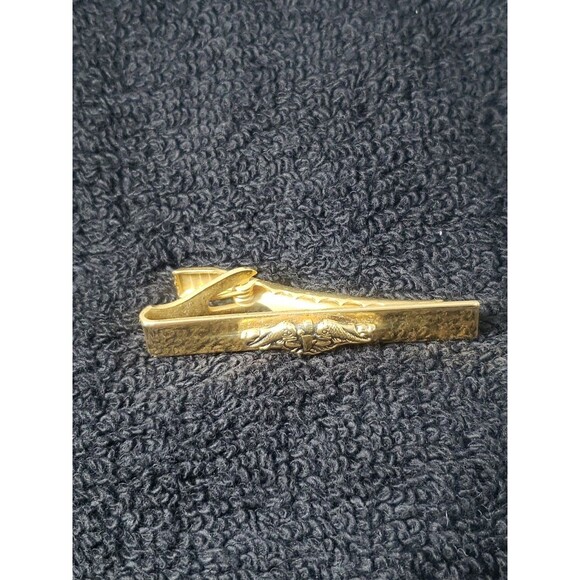 Vintage US Navy Submarine  Warfare Service Tie Bar Clasp Military USN 1960s - Picture 6 of 15